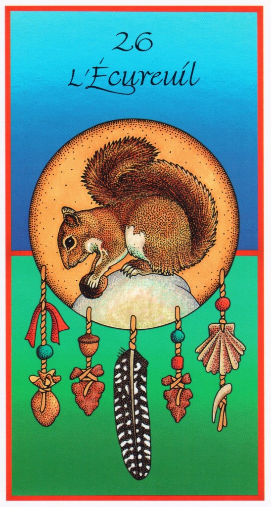 Carte Écureuil